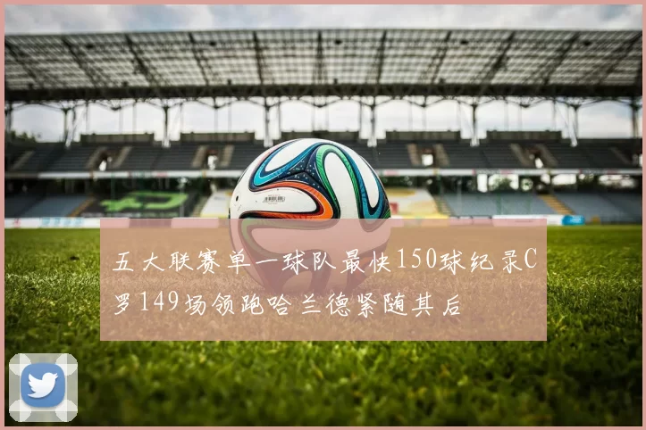 五大联赛单一球队最快150球纪录C罗149场领跑哈兰德紧随其后